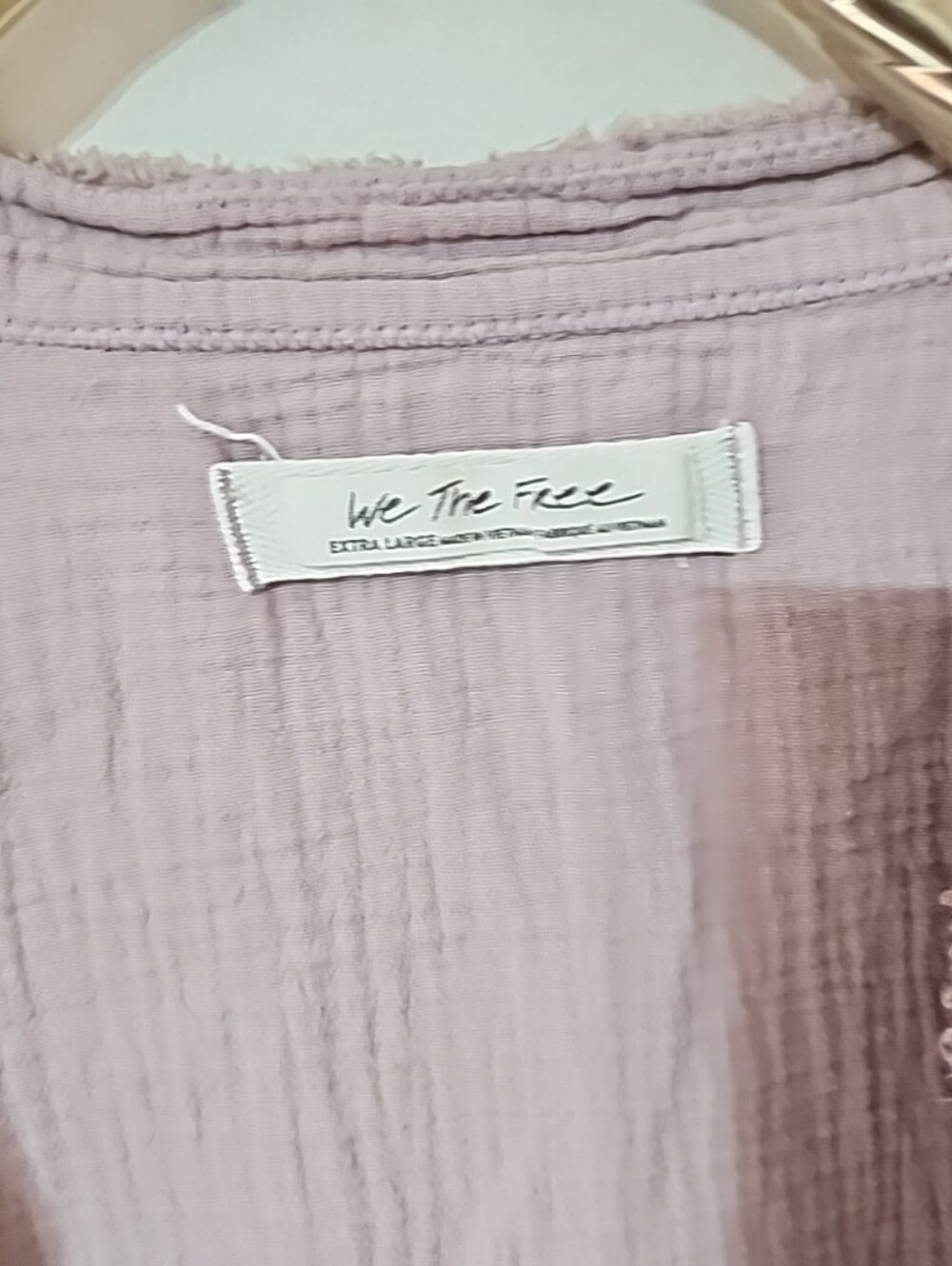 We The Free Summer Daydream Lagen Look Buttin Down. Size Xl - Picture 4 of 5